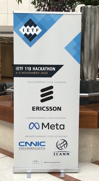 IETF118 Hackathon poster